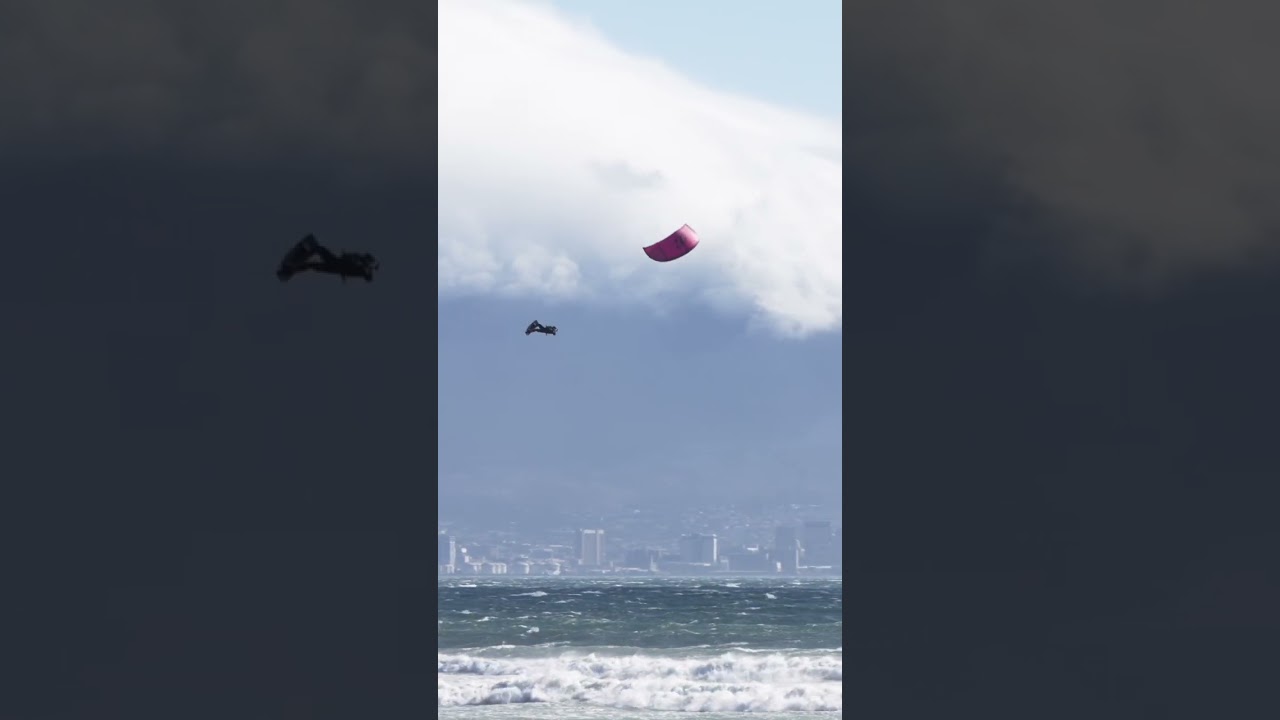 One of the riskiest tricks in kitesurfing? Double late back