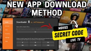 New App Download Method For Firestick in 2024