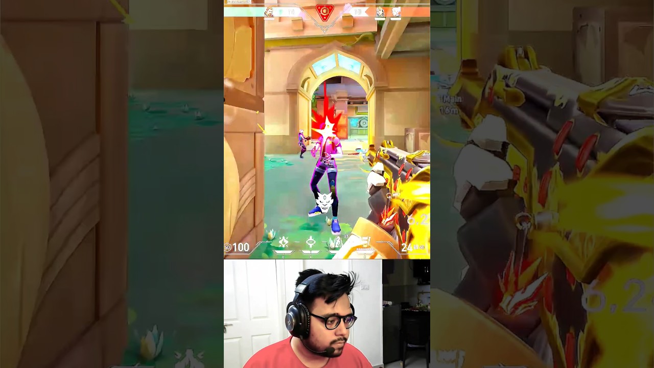 Vibiest 1 v 3 You will ever see #valorant #valorantclips #india
