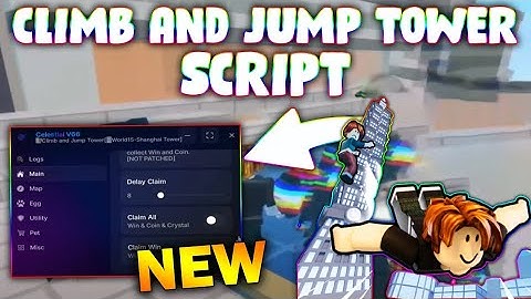 *NEW* Climb and Jump Tower Script (PASTEBIN 2025) (AUTO COINS ,AUTO WINS ,AUTO HATCH )