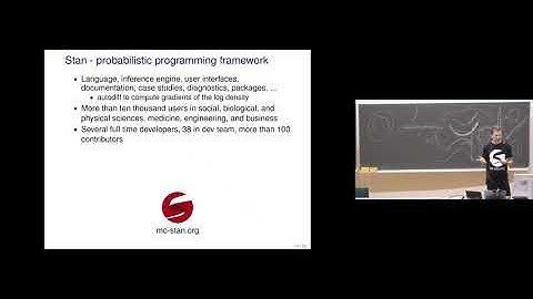 BDA 2019 Lecture 6.2 probabilistic programming and Stan