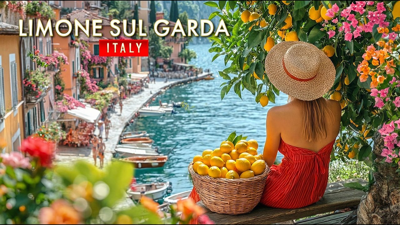 Paris, Francia | Limone sul Garda | Tour a Piedi 4K