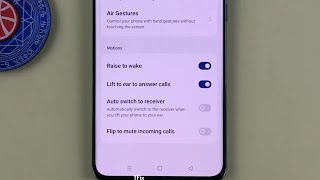 How to Lift to ear answer calls on OPPO Reno10 5G Android 13 screenshot 3