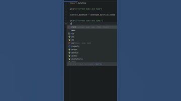 How to display the current date and time in Python