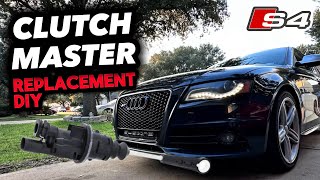 Audi S4 Clutch Master Cylinder Replacement | DIY