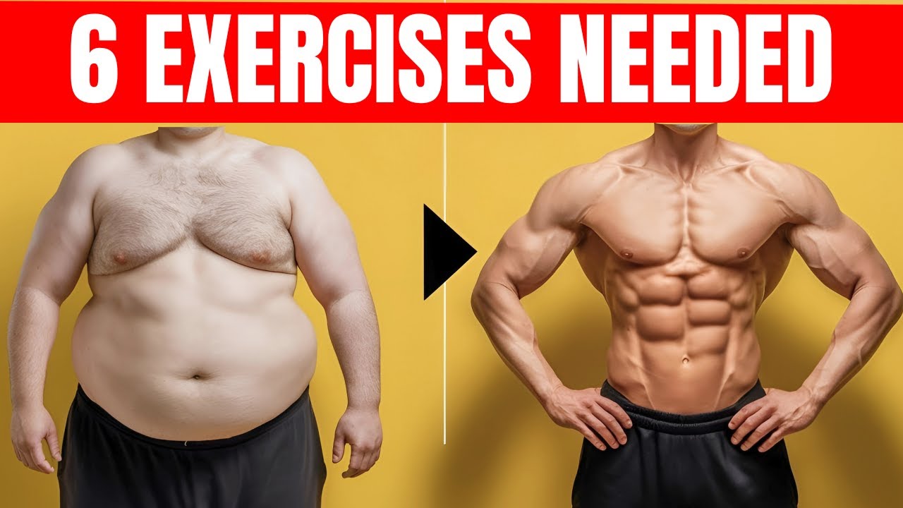 6 Exercises That Build Muscle Like CRAZY ( NO EQUIPMENT) - YouTube