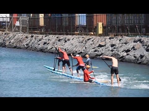 Paddle up foil