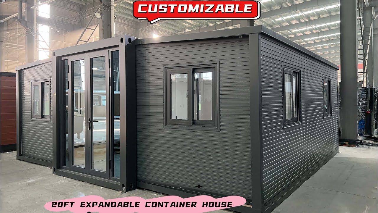 20ft case prefabricade expandable container house