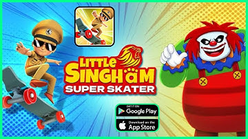 Little Singham Super Skater Gameplay Walkthrough
