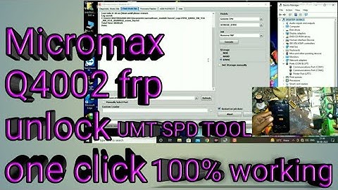 micromax q4002 frp unlock umt SPD Tool 100% working