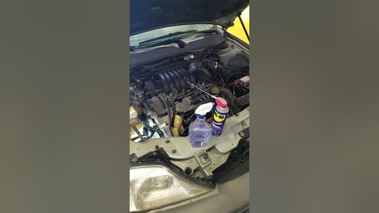 Serpentine belt, VS pullys squeaking NOISES? Diagnosis/ on 2002 mercury