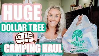 HUGE DOLLAR TREE HAUL 2020-DOLLAR TREE CAMPING ESSENTIALS-CAMPER ORGANIZATION