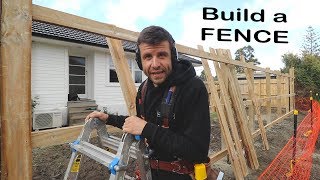 How to Build a Fence (Like a Carpenter) Resimi