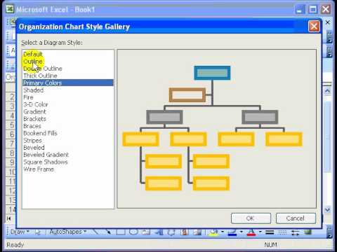 How To Make Org Chart In Excel