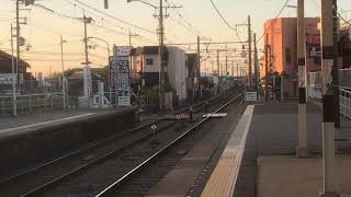 阪神8000系タイプⅣ(8237F)直通特急阪神大阪梅田行き　中八木駅発車