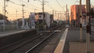 阪神8000系タイプⅣ(8237F)直通特急阪神大阪梅田行き 中八木駅発車