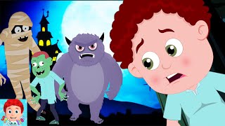 Small Spooky Song + More Fun Halloween Cartoons for Kids by Schoolies