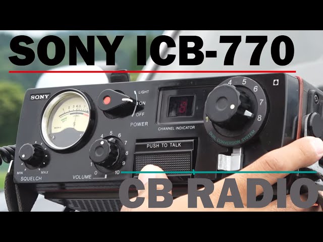 ＳＯＮＹ・ＩＣＢ－６１０・CB無線機はいかが？ - その他