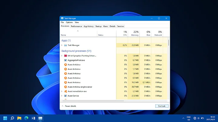 Windows 11 21H2 review: how to open task manager | #windows11 #windows