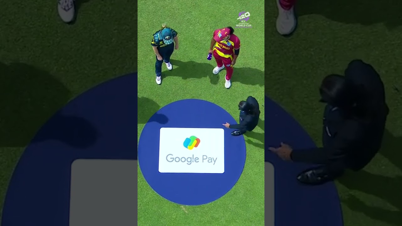 It's TOSS TIME at the first #T20WorldCup 2026 semi-final between Australia and West Indies 👀