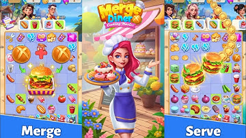 Merge Diner: Cooking Master Gameplay Walkthrough Level 12 (Ios.abdroid) #gamingvideos
