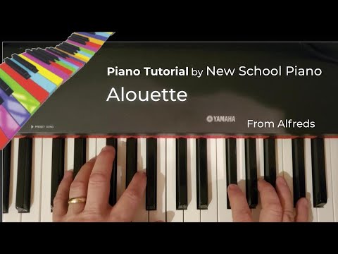 How To Play Alouette - Alfred's Basic Piano Library
