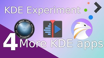 Great KDE applications - The KDE Experiment - part 4