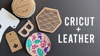 5 WAYS to USE the CRICUT with LEATHER screenshot 3