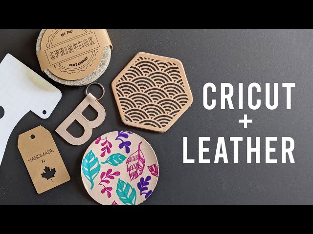 Tooling Leather with Cricut - Makers Gonna Learn