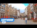 🇧🇪 ANTWERP Belgium 4K Walking Tour