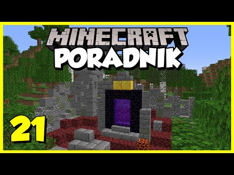 Minecraft Poradnik #021 - ruiny i portal do Netheru | Minecraft 1.16 Survival