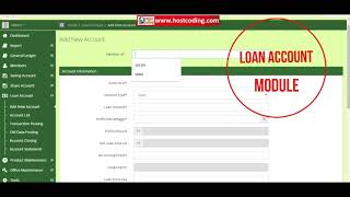 Co-operative Society Management Software | Hostcoding.com screenshot 2