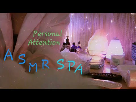 ASMR Spa | Personal Attention | Soft Spoken | Relaxing Facial & Treatment | Hair Brushing & Massage