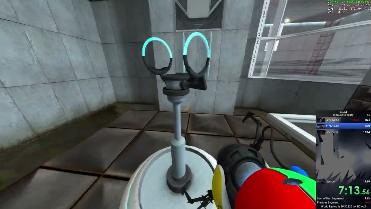 [FORMER PB] Portal Inbounds Legacy | Speedrun | 16:52.500