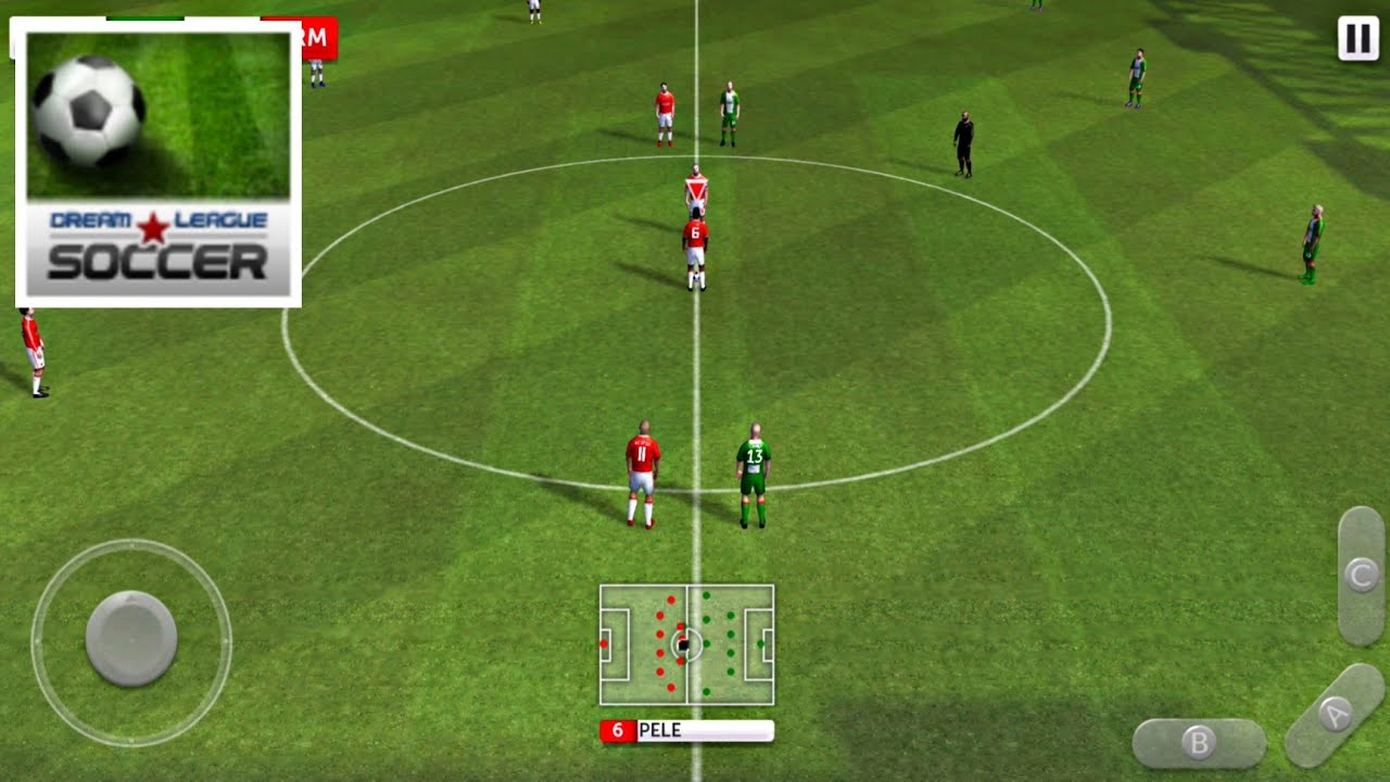 DREAM LEAGUE SOCCER 2014  OFFICIAL VERSION GAMEPLAY 