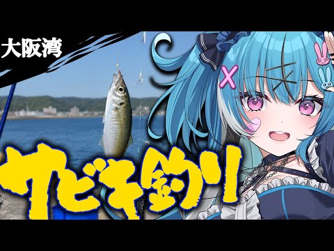 【大阪湾】釣り好き女子とまったりサビキ釣りしよ🎶 #VTuber #fishing