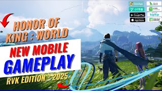 Honor Of King : World - Ultra Max Graphics MMORPG gameplay on Mobile (First Impressions) RVK EDITION screenshot 3