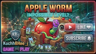 Apple 🍎 WORM Level 61-69 long video #puzzle #gaming #gameplay #trending @MrBeast