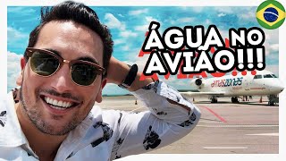 O QUE FAZER DENTRO DO AVIÃO e POR QUE JOGAM ÁGUA NO AVIÃO? - Estevam Pelo Mundo
