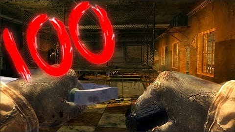 Round 100 on EVERY COD Zombies map | Map 10/58 - BO1 Verruckt