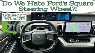 Do We HATE the New Ford Expedition Dash and SQUEERING Wheel?? Pros and Cons of This Modern Setup