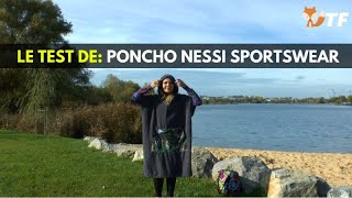 Poncho Nessi Sportswear - un moyen pratique de changer de vêtements sur la plage