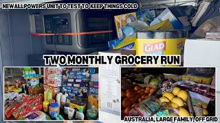 Two monthly Grocery Run - the good, the bad, the new!  - Off Grid Australia