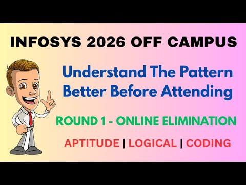 Infosys Round 1 Strategy 2026 | Coding Patterns + Shortcut Prep Plan ...