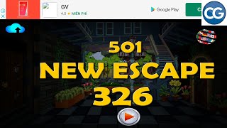 [Walkthrough] Classic Door Escape level 326 - 501 Room escape 326 - Complete Game