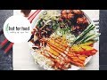 vegan bibimbap with crispy gochujang cauliflower | hot for food