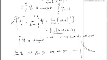 SFU MATH152 7.8 Improper Integrals (main lecture)
