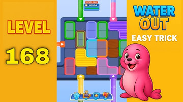 Water Out Puzzle Level 168 – Easy Solutions