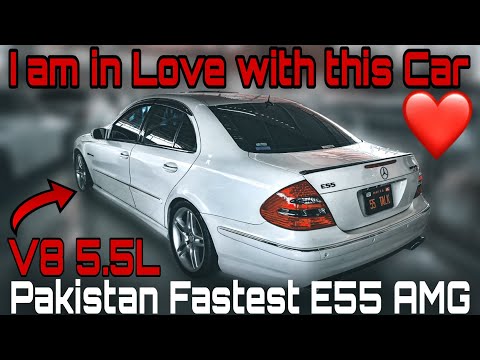 Mercedes Benz W211 E55 AMG 2003, Darinda 5.4L V8 Kompressor, Fastest Car