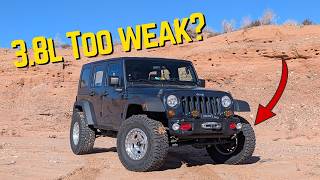 So You Want 35s On Your Manual 3.8L JK? Expect THIS